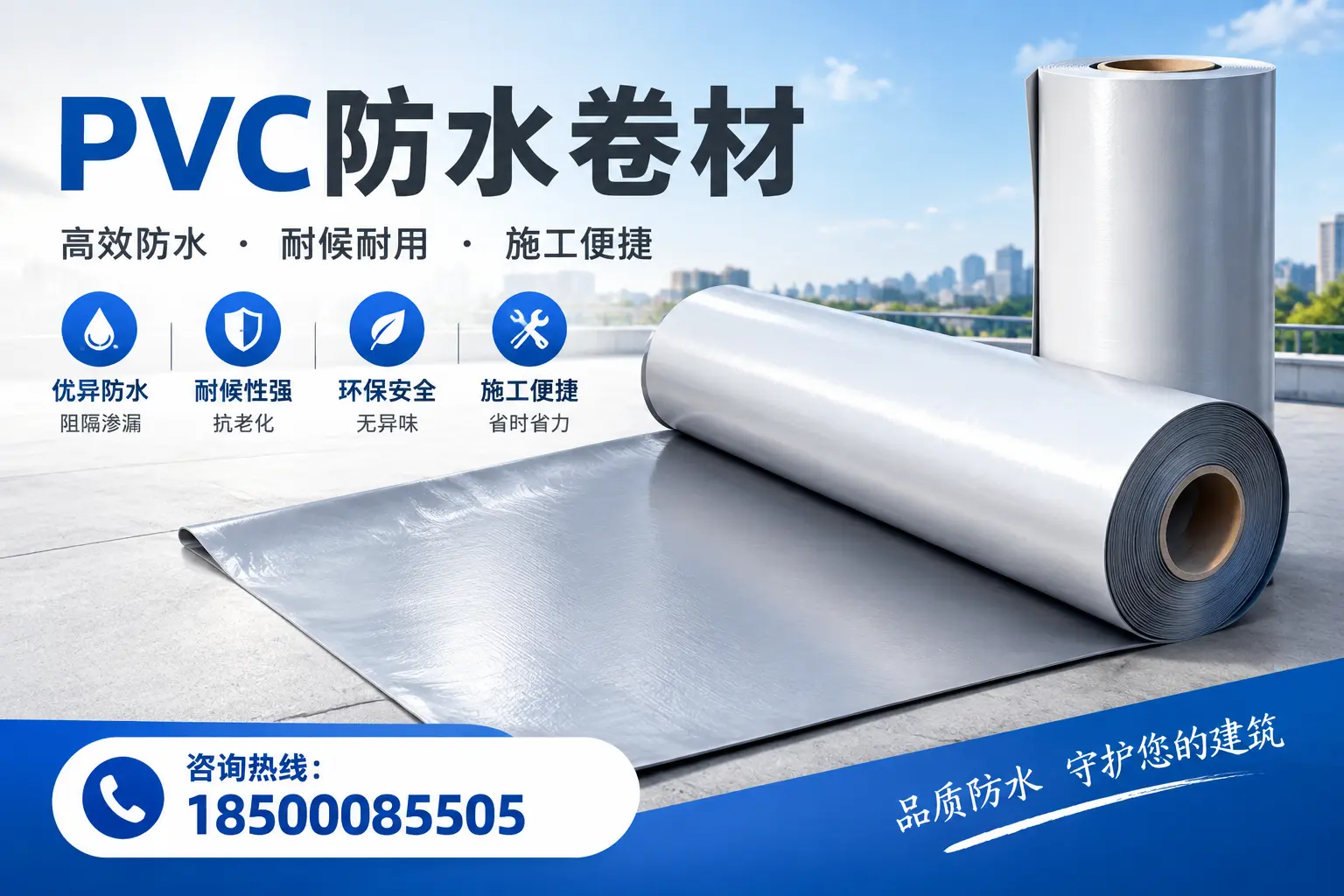 对比不同品牌PVC防水卷材的性价比,帮助衡阳用户选择